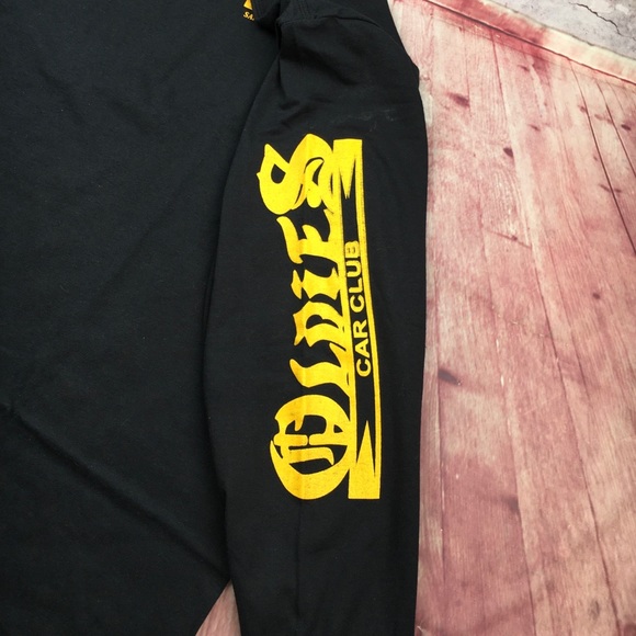 💙Oldies San Fernando Valley Car Club Black Long Sleeve Tee Size 2X - Picture 6 of 9